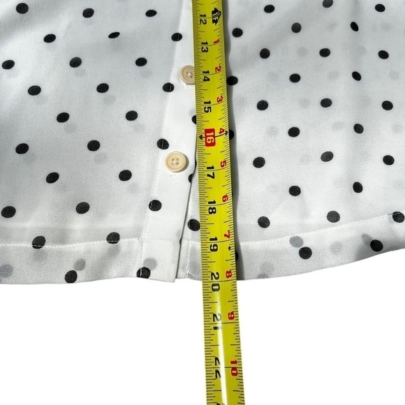ARITZIA Wilfred Free Polka Dot Blouse EUC - Picture 8 of 9